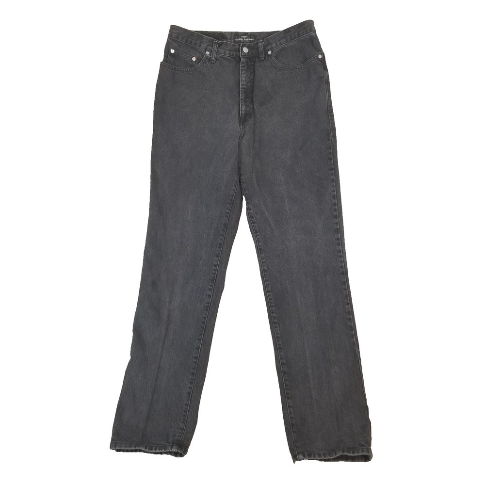 Vintage Guess jeans men's 34x34 black high rise '80s Georges Marciano USA flawed